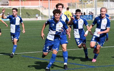 Català, en el moment d'eufòria després del gol | Críspulo Díaz